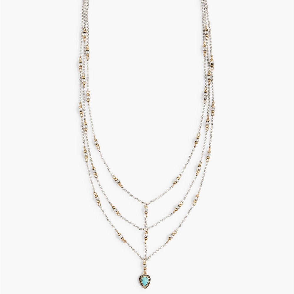 Lucky Brand Turquoise Necklace